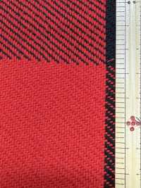 CH-6325 Dreifachköper-Blockcheck[Textilgewebe] Kuwamura Textil Sub-Foto