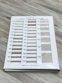 5504-16 Rundkordel Der Leinen-Serie[Bandbandschnur] RIVER Sub-Foto