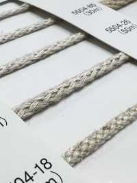 5504-17 Rundkordel Der Leinen-Serie[Bandbandschnur] RIVER Sub-Foto