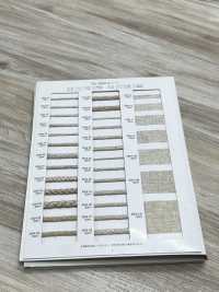 5504-17 Rundkordel Der Leinen-Serie[Bandbandschnur] RIVER Sub-Foto