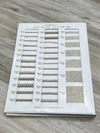 5504-27 Rundkordel Der Leinen-Serie, 16-fädig[Bandbandschnur] RIVER Sub-Foto