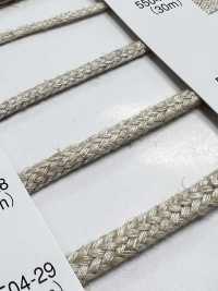 5504-28 Leinen-Serie Rundkordel 16-fädig[Bandbandschnur] RIVER Sub-Foto