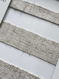 5504-10 Leinen-Serie, Schlichtes Webband[Bandbandschnur] RIVER Sub-Foto