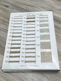 5504-12 Leinen-Serie, Schlichtes Webband[Bandbandschnur] RIVER Sub-Foto
