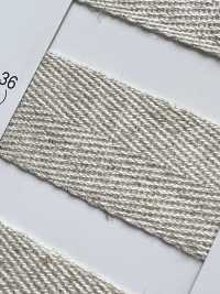 5504-36 Köperband Der Leinen-Serie[Bandbandschnur] RIVER Sub-Foto