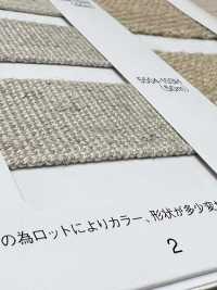 5504-75 Gewebtes Bindeband Der Leinen-Serie[Bandbandschnur] RIVER Sub-Foto