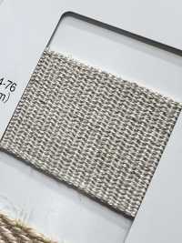 5504-76 Gewebtes Bindeband Der Leinen-Serie[Bandbandschnur] RIVER Sub-Foto