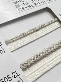 R-5505-1M Leinenfarbenes Paspelband[Bandbandschnur] RIVER Sub-Foto