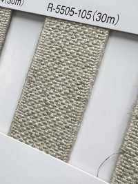 R-5505-105 Leinen-Serie Gummiband[Bandbandschnur] RIVER Sub-Foto