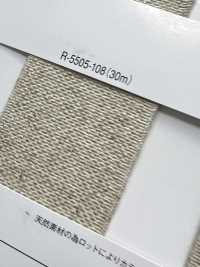 R-5505-108 Leinen-Serie Gummiband[Bandbandschnur] RIVER Sub-Foto