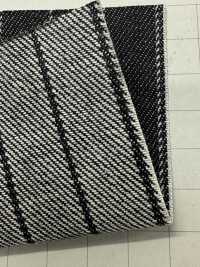 810-YW Nadelgestanzter, Gestreifter Denim, 11 Oz[Textilgewebe] Yoshiwa Textilien Sub-Foto