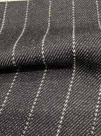 810-YW Nadelgestanzter, Gestreifter Denim, 11 Oz[Textilgewebe] Yoshiwa Textilien Sub-Foto