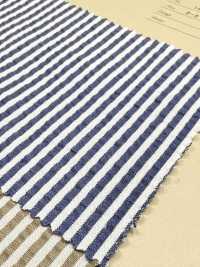 A-8172 Bio-Baumwolle, Seersucker-Streifen[Textilgewebe] ARINOBE Sub-Foto