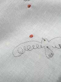 1026-647-1 60 Rasenstickerei Vogel[Textilgewebe] HOKKOH Sub-Foto