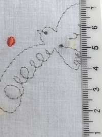 1026-647-1 60 Rasenstickerei Vogel[Textilgewebe] HOKKOH Sub-Foto