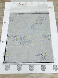 1026-647-1 60 Rasenstickerei Vogel[Textilgewebe] HOKKOH Sub-Foto