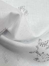 1026-648-1 60 Rasenstickerei Katze[Textilgewebe] HOKKOH Sub-Foto