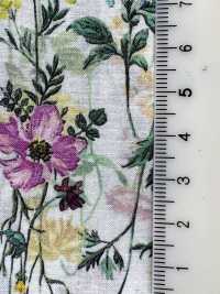 DP-5000-4 60 Rasen-Digitaldruck Vertikale Fließende Blumen[Textilgewebe] HOKKOH Sub-Foto