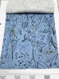 8026-580-1 Doppellagiger Baumwollstoff Mit Blumenmuster[Textilgewebe] HOKKOH Sub-Foto