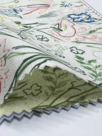 8026-580-1 Doppellagiger Baumwollstoff Mit Blumenmuster[Textilgewebe] HOKKOH Sub-Foto