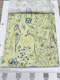 8026-580-1 Doppellagiger Baumwollstoff Mit Blumenmuster[Textilgewebe] HOKKOH Sub-Foto