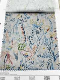 8026-580-1 Doppellagiger Baumwollstoff Mit Blumenmuster[Textilgewebe] HOKKOH Sub-Foto