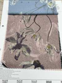 7026-440-1 Jersey-Transferdruck Mit Fließenden Blumen[Textilgewebe] HOKKOH Sub-Foto