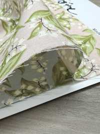 KTS7135 Breitgewebe Mit Kleinem Blumen- Und Katzenmuster[Textilgewebe] Baumwolle Kobayashi Sub-Foto