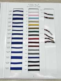 R-204M Glanzkordel, Rundkordel, 8-fädig, Garngefärbt[Bandbandschnur] RIVER Sub-Foto