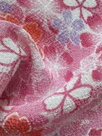 KKP2338-D-MAIZAKURA Futako Chirimen Mai Sakura[Textilgewebe] Uni Textile(Komon Studio) Unterfoto