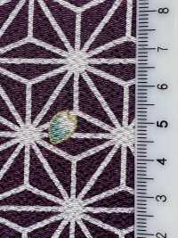 KKP2338-D-ASANOHA Futako Chirimen Schatzsammlung[Textilgewebe] Uni Textile(Komon Studio) Unterfoto