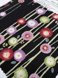 KKP2338-D-YTSUBAKI Futako Chirimen Yume Tsubaki[Textilgewebe] Uni Textile(Komon Studio) Unterfoto