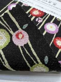KKP2338-D-YTSUBAKI Futako Chirimen Yume Tsubaki[Textilgewebe] Uni Textile(Komon Studio) Unterfoto