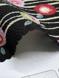 KKP2338-D-YTSUBAKI Futako Chirimen Yume Tsubaki[Textilgewebe] Uni Textile(Komon Studio) Unterfoto