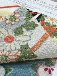 KKP2338-D-YUGA Futako Chirimen Yuga[Textilgewebe] Uni Textile(Komon Studio) Unterfoto