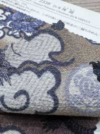 KKP2338-D-HIRYU Futako Chirimen Fliegender Drache[Textilgewebe] Uni Textile(Komon Studio) Unterfoto