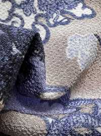 KKP2338-D-HIRYU Futako Chirimen Fliegender Drache[Textilgewebe] Uni Textile(Komon Studio) Unterfoto