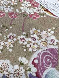 KKP2338-DHM-100 Chirimen Chirimen®[Textilgewebe] Uni Textile(Komon Studio) Unterfoto