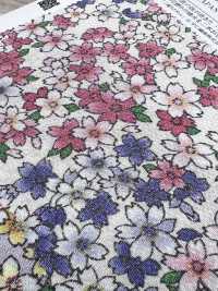 KKP2338-DJ-523A Chirimen Chirimen®[Textilgewebe] Uni Textile(Komon Studio) Unterfoto