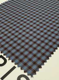 3SG042 Oxford-Karo Aus Recyceltem Polyester[Textilgewebe] Chambray Unterfoto