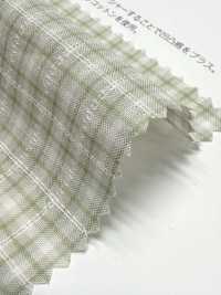 3SG040 Dobby-Karo Aus Bio-Baumwolle[Textilgewebe] Chambray Unterfoto