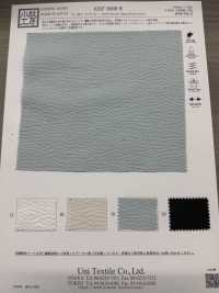 KKF8688-W Ramie-Mischung Fresco Seersucker[Textilgewebe] Uni Textile(Komon Studio) Sub-Foto