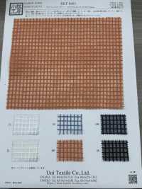 KKF8403 Graph Check Organza[Textilgewebe] Uni Textile(Komon Studio) Sub-Foto