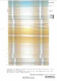 35527 Garngefärbter Bio-Baumwoll-/Leinen-/Ramie-Baumwoll-Baumwollstoff In Hellem Ombré-Ton[Textilgewebe] SUNWELL Sub-Foto