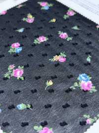 KKP2755-D118 Schneeweißes Georgette[Textilgewebe] Uni Textile(Komon Studio) Unterfoto