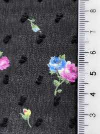 KKP2755-D118 Schneeweißes Georgette[Textilgewebe] Uni Textile(Komon Studio) Unterfoto