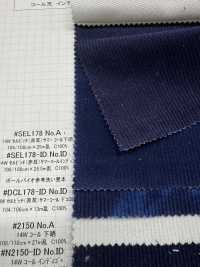 SEL178-ID 14W Selvedge (Red Edge) Sommerkord[Textilgewebe] Kumoi Beauty Unterfoto