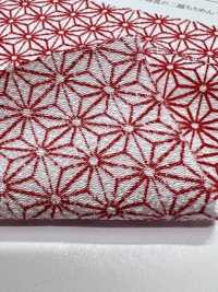 KKP3338-D1129 Futako Chirimen Asanoha[Textilgewebe] Uni Textile(Komon Studio) Unterfoto