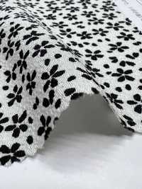 KKP3338-D1131 Futako Chirimen Kirschblüten-Schneesturm[Textilgewebe] Uni Textile(Komon Studio) Unterfoto