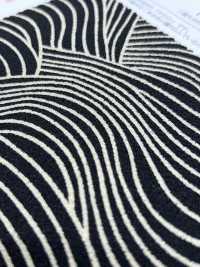 KKP3338-D1134 Futako Chirimen Kirschblüten-Schneesturm[Textilgewebe] Uni Textile(Komon Studio) Unterfoto